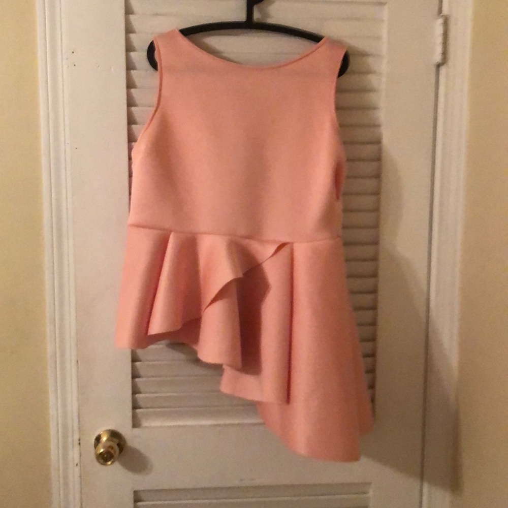 Blush/peach fashion nova top